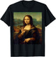 6 7 Six Seven Meme 67 Funny Mona Lisa Funny Classic Art 67 T-Shirt - T-Shirt | Black