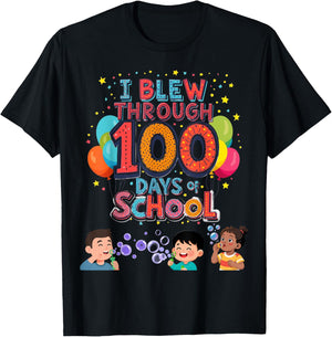 100th Day of School - Kids T-Shirt - T-Shirt | Black