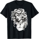 Medusa Zombie Snake Gothic T-Shirt - T-Shirt | Black