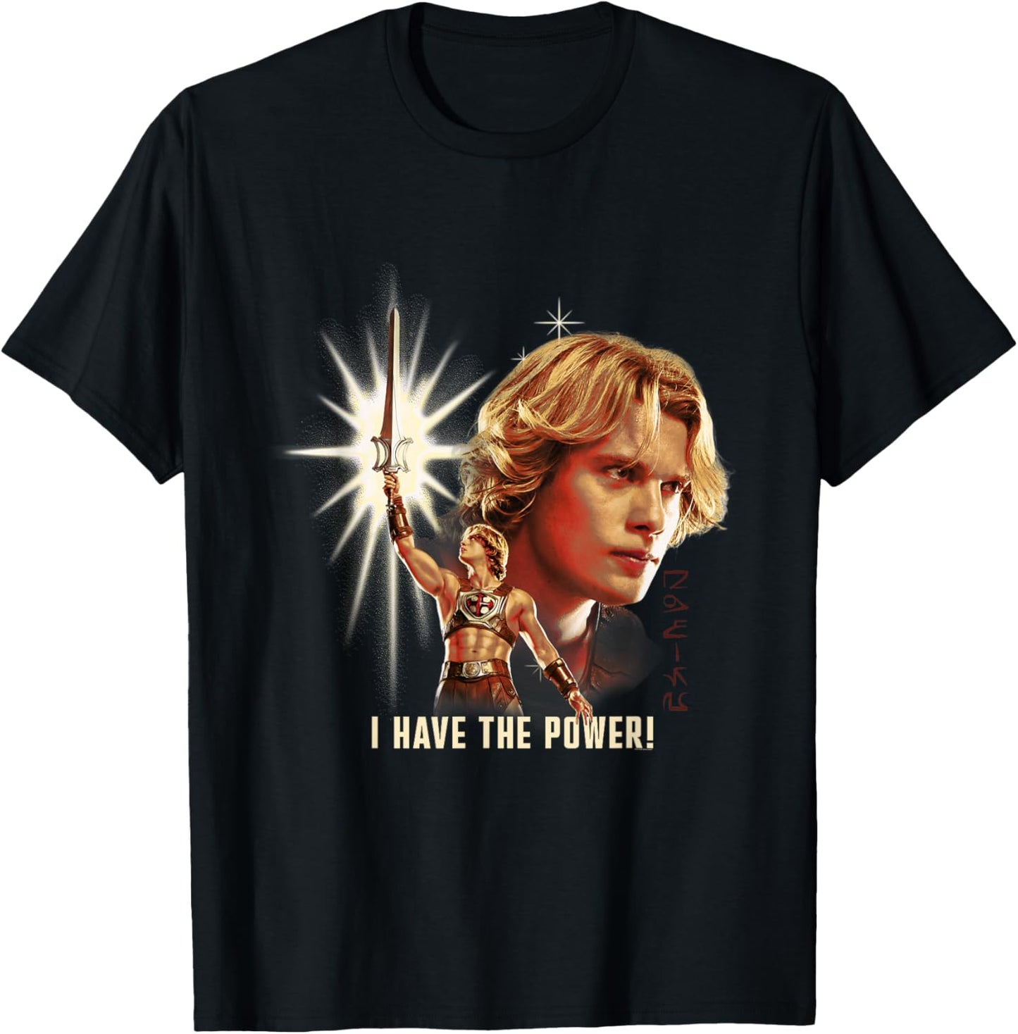 Masters of the Universe Live Action He-Man T-Shirt - T-Shirt | Black