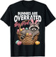 Bunnies are Overrated Stay Feral Raccoon Egg Basket Easter T-Shirt - T-Shirt | Black