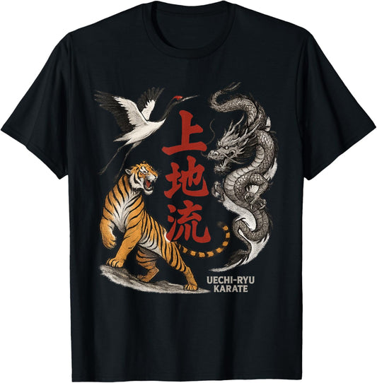 Uechi Ryu Karate T-Shirt - T-Shirt | Black