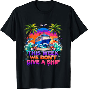 Holidays Cruise 2026 Ship Vacation Family Trip Friends T-Shirt - T-Shirt | Black