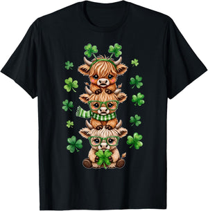 Lucky Cow T-Shirt - T-Shirt | Black