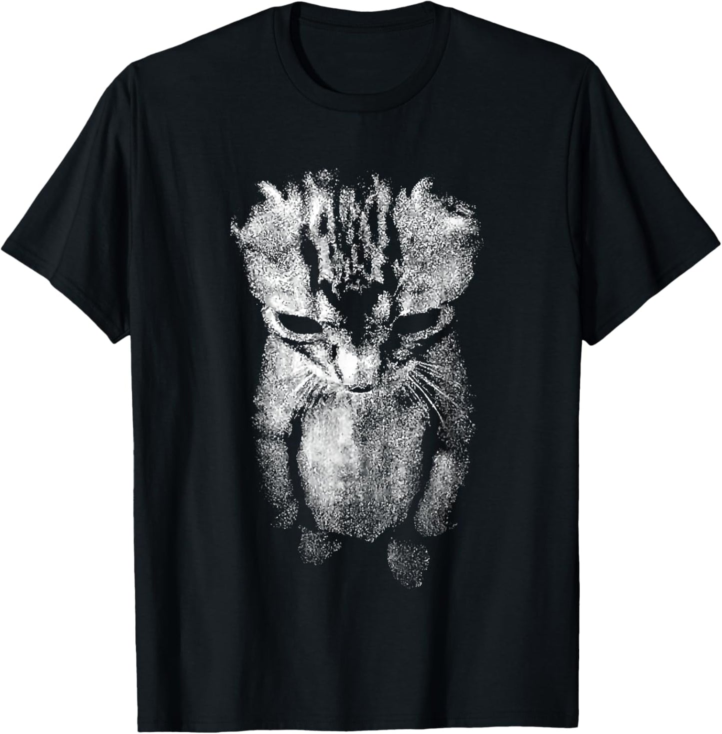 sad Kitten Meme T-Shirt - T-Shirt | Black