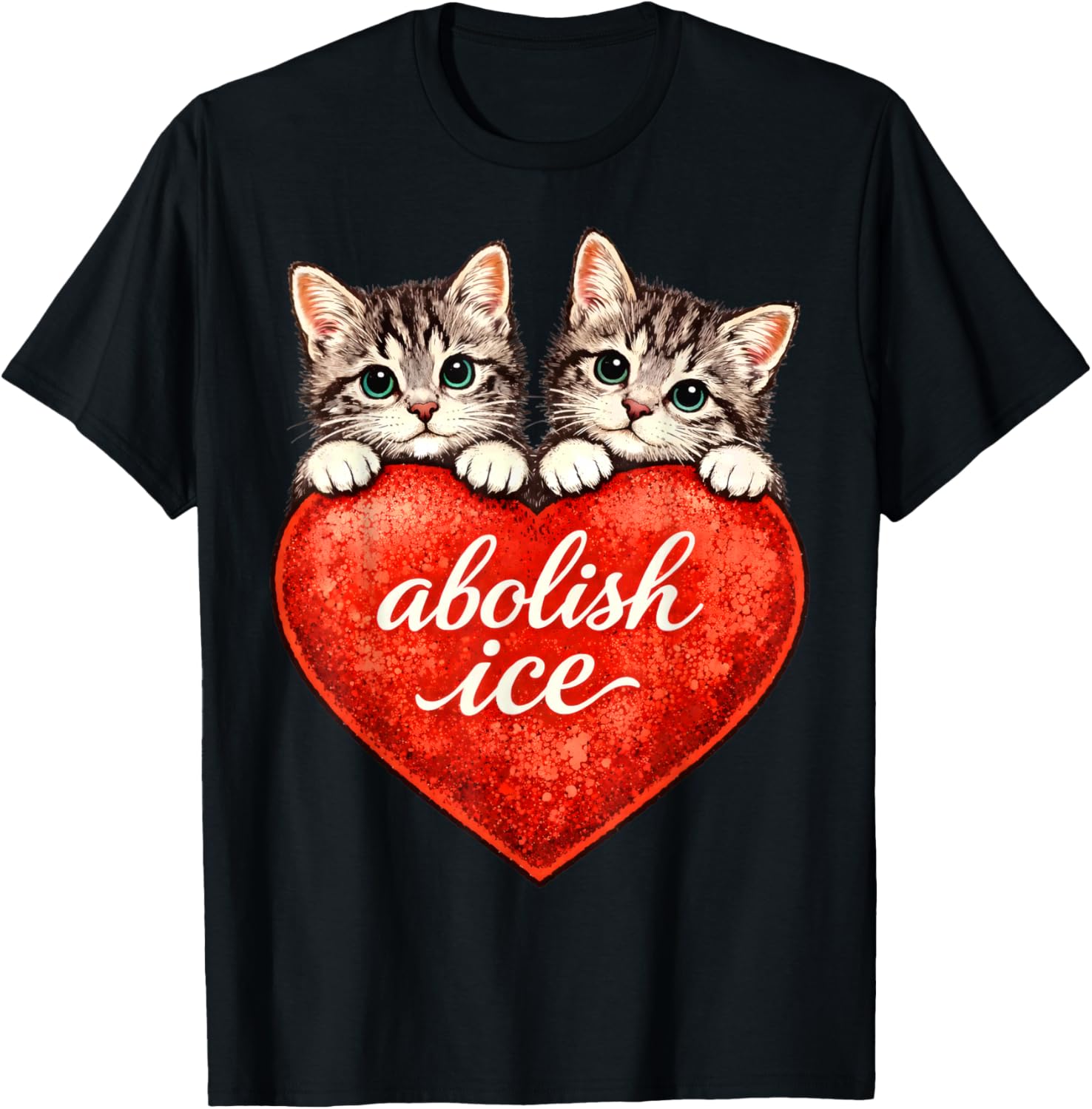 Abolish Ice T-Shirt - T-Shirt | Black