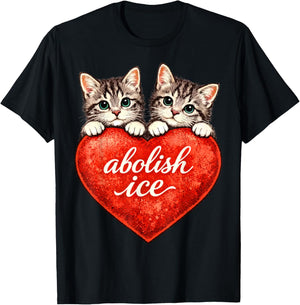 Abolish Ice T-Shirt - T-Shirt | Black