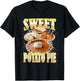 Thanksgiving Sweet Potato Pie Bootleg 90's Rap Rock Vintage T-Shirt - T-Shirt | Black