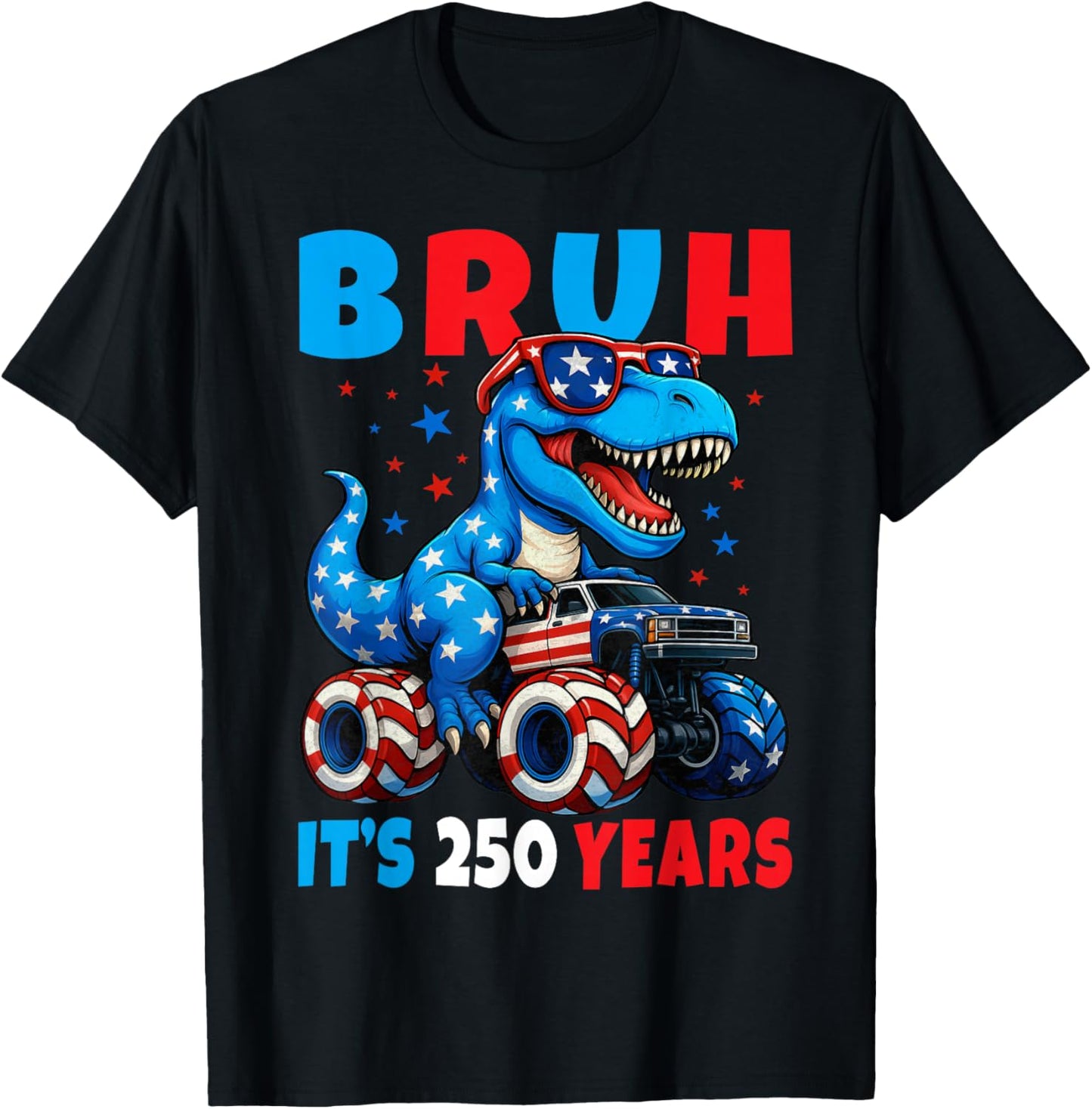 250 Years 1776 2026 USA 250th Anniversary 4th of July Boys T-Shirt - T-Shirt | Black