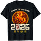 Chinese New Year 2026 Year of The Fire Horse Red T-Shirt - T-Shirt | Black
