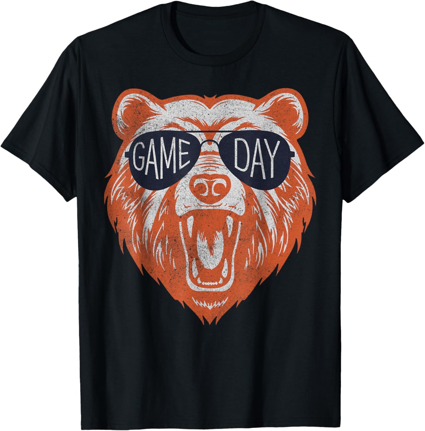 Game Day Bear T-Shirt - T-Shirt | Black