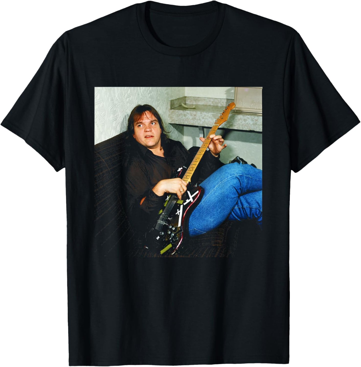 Bat Out of Hell Singer Meat Loaf Bad for Good Tour 1985 T-Shirt - T-Shirt | Black