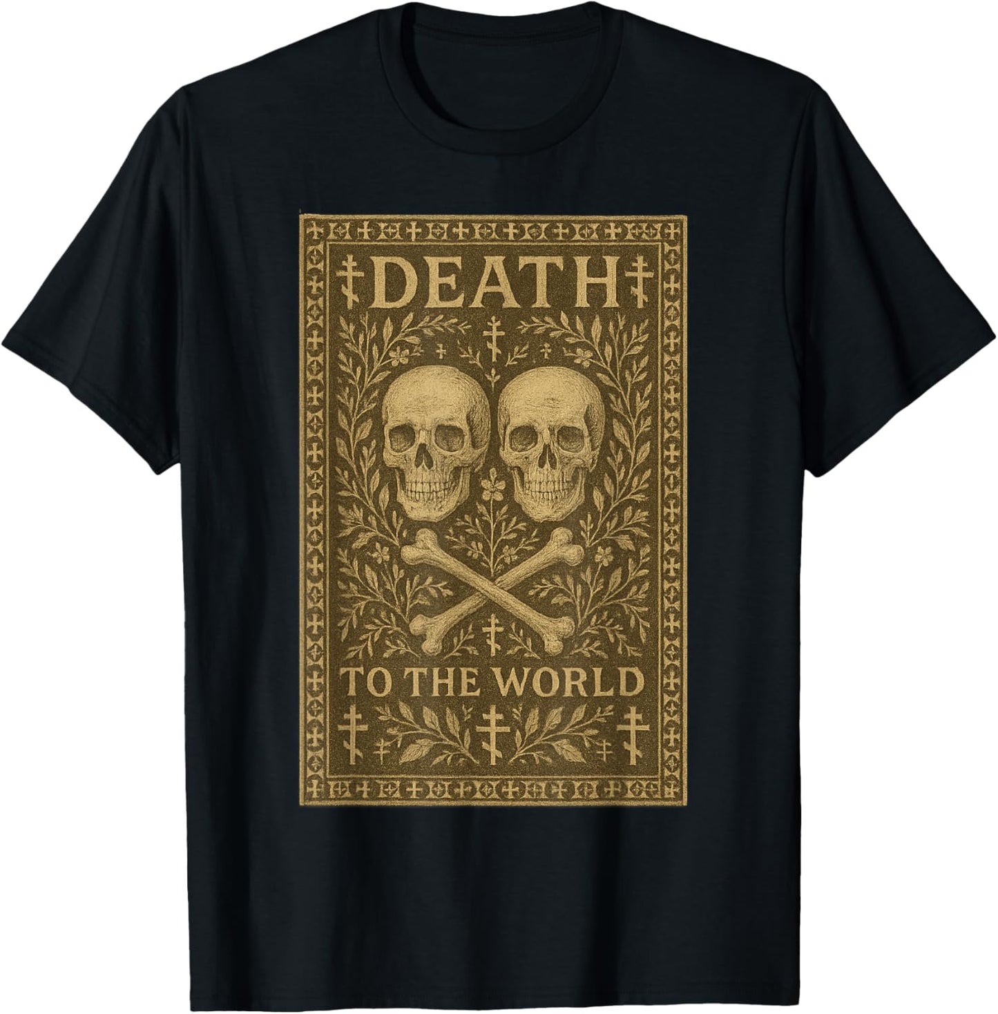 Death to The World Orthodox Church T-Shirt - T-Shirt | Black