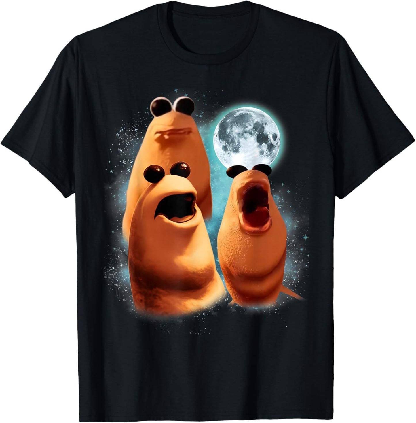 Three Marcus The Worm Moon Funny Meme Women T-Shirt - T-Shirt | Black