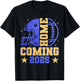 Homecoming 2025 HOCO Football Mama Girl Blue Gold Vibes T-Shirt - T-Shirt | Black