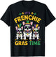 It's Frenchie Gras Time Dog Lovers Fun Mardi Gras Vibes T-Shirt - T-Shirt | Black