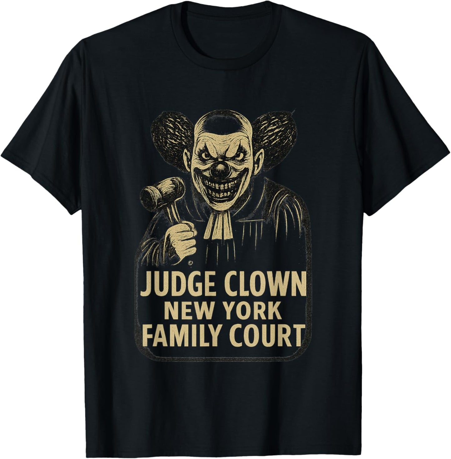 Judge Clown T-Shirt - T-Shirt | Black