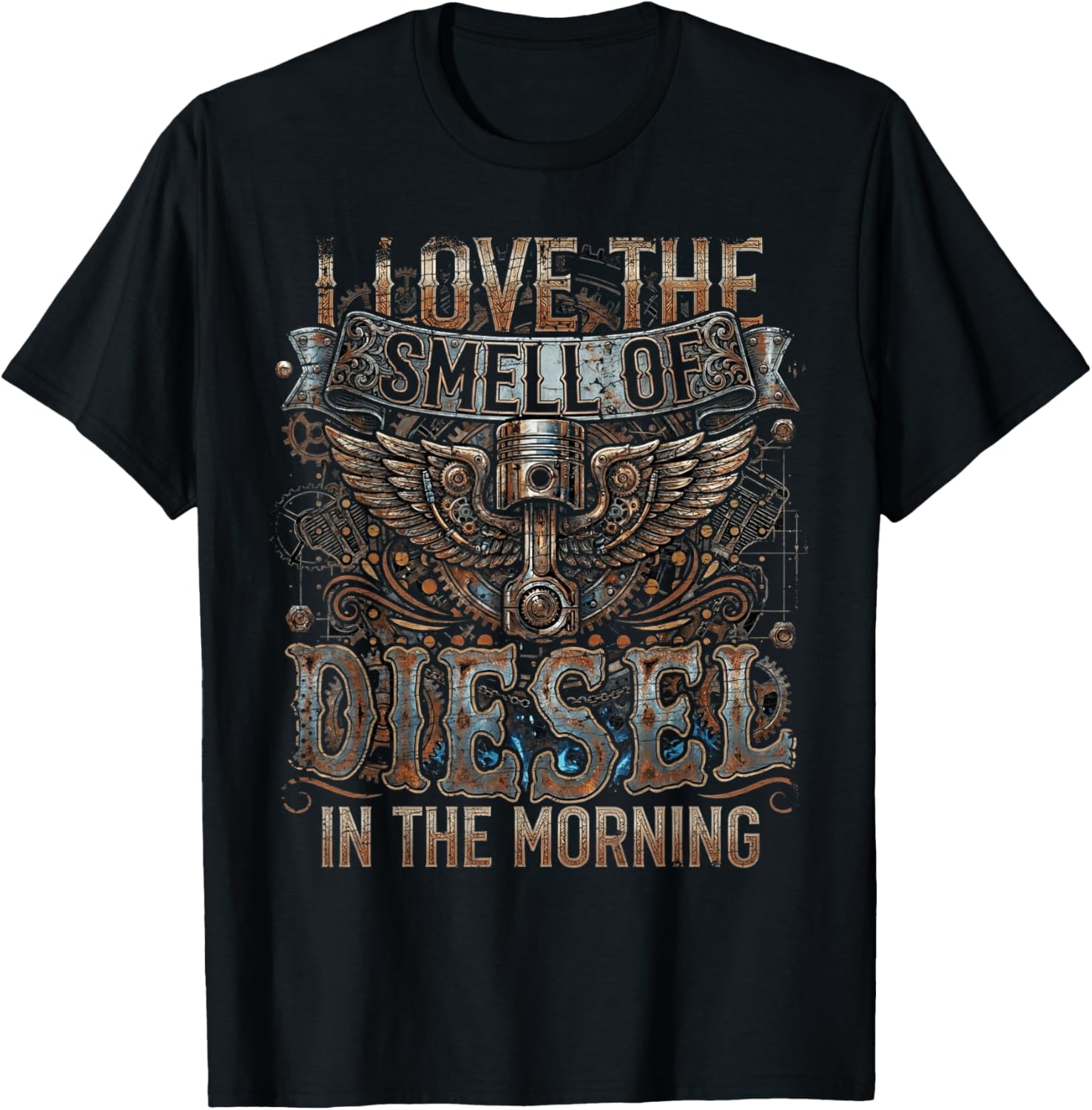 Semi Truck Driver Trucking T-Shirt - T-Shirt | Black