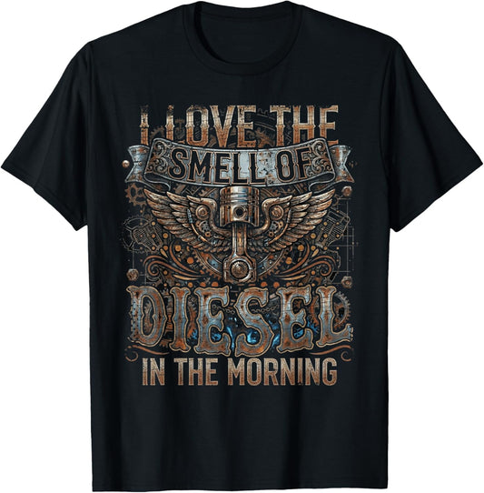 Semi Truck Driver Trucking T-Shirt - T-Shirt | Black
