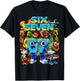 Six Seven 67 Pixel Gamer Meme Funny Gifts for Boys Kids T-Shirt - T-Shirt | Black