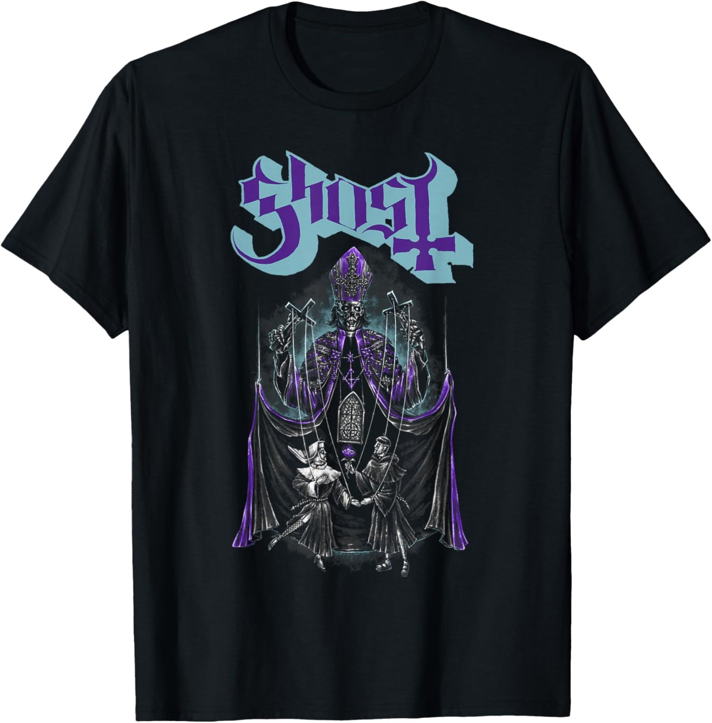 Ghost Official Skeletour 2026 Quebec Exclusive T-Shirt - T-Shirt | Black
