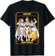 4th Birthday K-pop Star Korean Pop Music Lovers Girls Bday T-Shirt - T-Shirt | Black