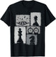 Chess Vintage Collage Player Grandmaster Board Gamer T-Shirt - T-Shirt | Black