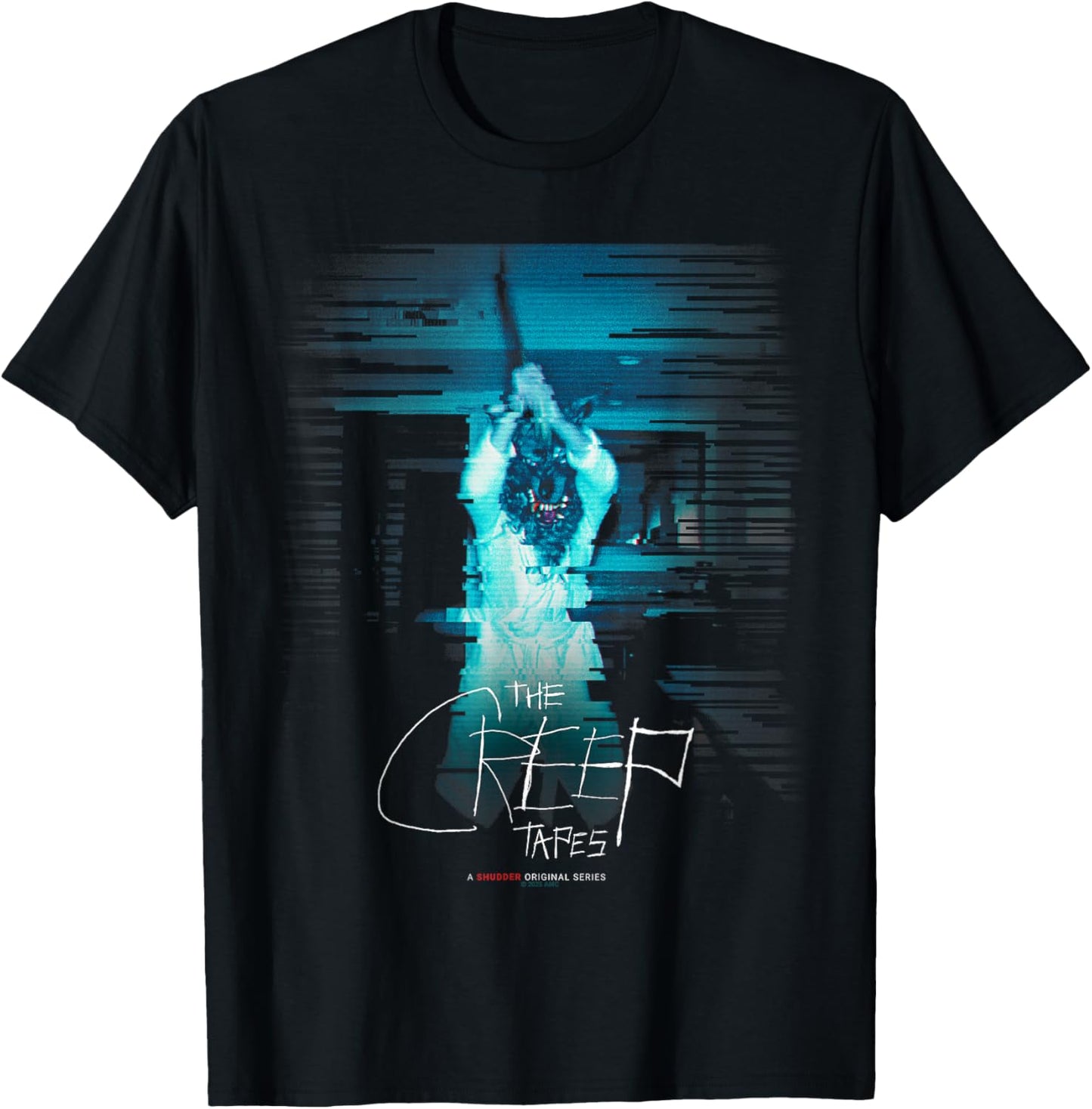 The Creep Tapes Key Art T-Shirt - T-Shirt | Black