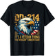 Proud Eagle Patriotic It’s A Veteran Thing T-Shirt - T-Shirt | Black