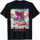 Book Christmas Tree Lights All Booked for Christmas Girly T-Shirt - T-Shirt | Black