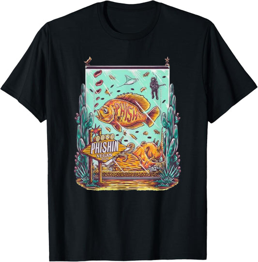 Phish 9 Nights At Sphere Lasvegas 2026 T-Shirt - T-Shirt | Black