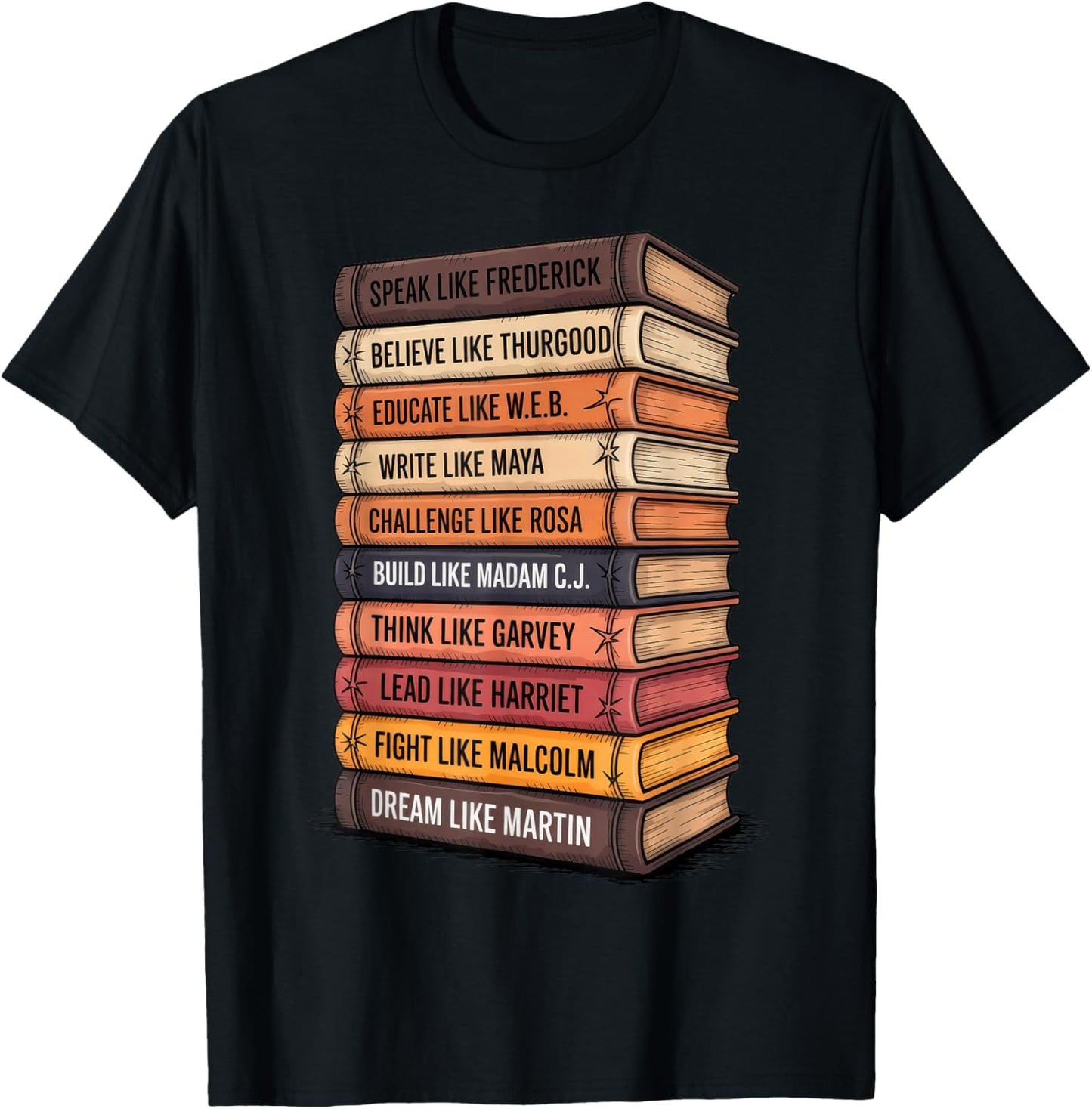 Black History Month Black Leaders African American Teachers T-Shirt - T-Shirt | Black