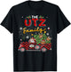 The Utz Family Christmas Matching Pajamas Group Gift T-Shirt - T-Shirt | Black