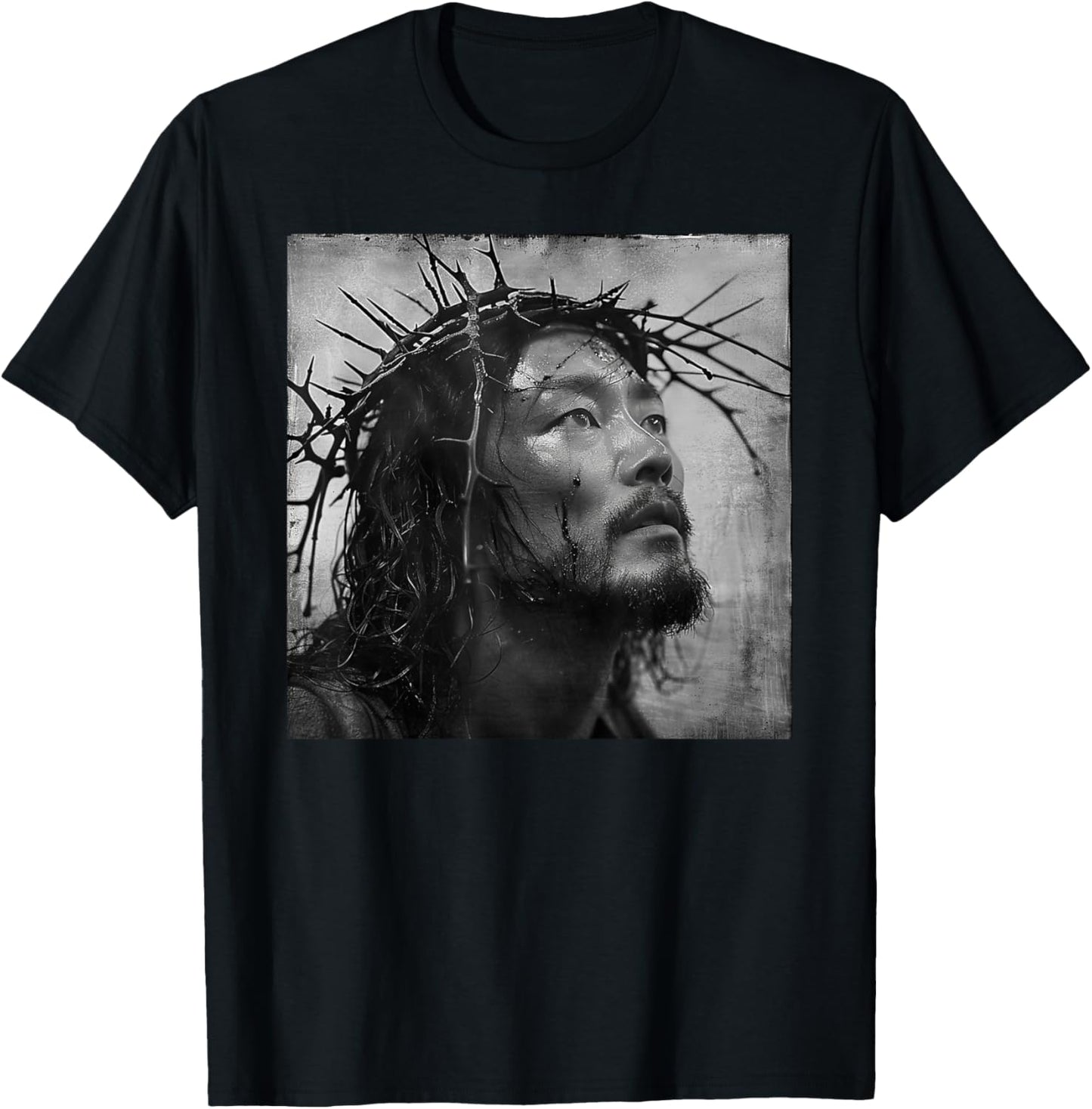 Asian Jesus, Christianity, Church, Asia, Jesus T-Shirt - T-Shirt | Black