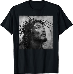 Asian Jesus, Christianity, Church, Asia, Jesus T-Shirt - T-Shirt | Black