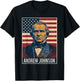 Andrew Johnson Portrait T-Shirt - T-Shirt | Black