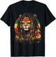 Rasta Reggae Lion of Judah Headphones Jamaican Reggae Music T-Shirt - T-Shirt | Black