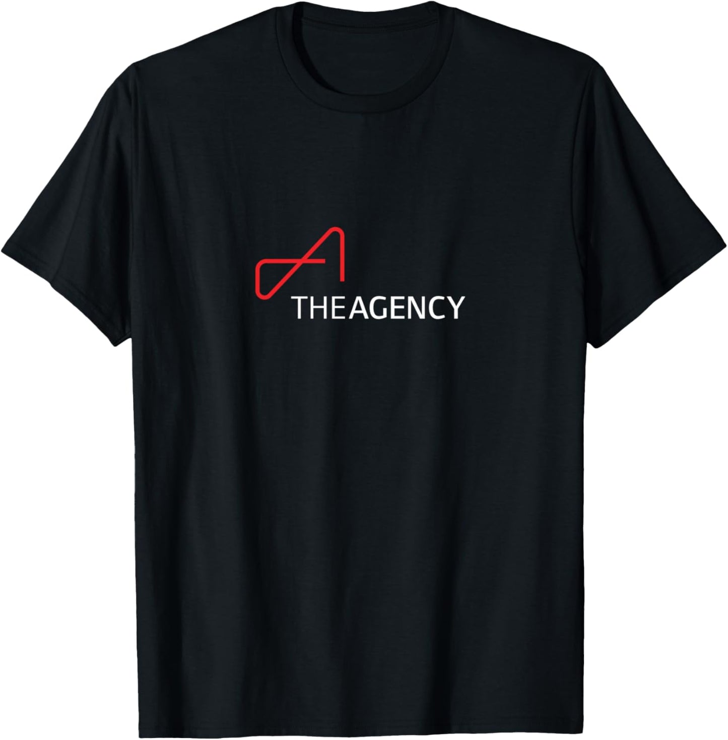 Red and White Mixed Logo T-Shirt - T-Shirt | Black