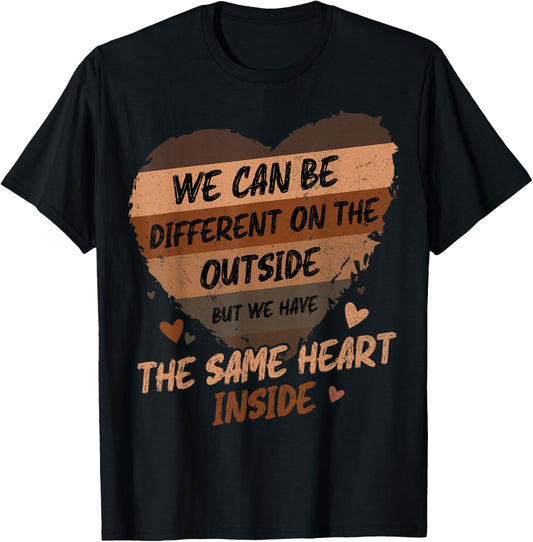 Same Heart Black History Month African American Women Kids T-Shirt - T-Shirt | Black