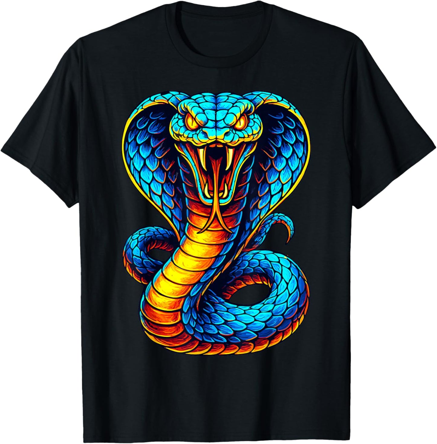 Snake Lover Cobra T-Shirt - T-Shirt | Black