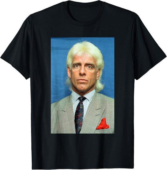 RIC Flair 16-Time World Wrestling Champion 1992 T-Shirt - T-Shirt | Black