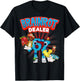 Brainrot Dealer Funny Every Brainrots for Boys Kids Teens T-Shirt - T-Shirt | Black