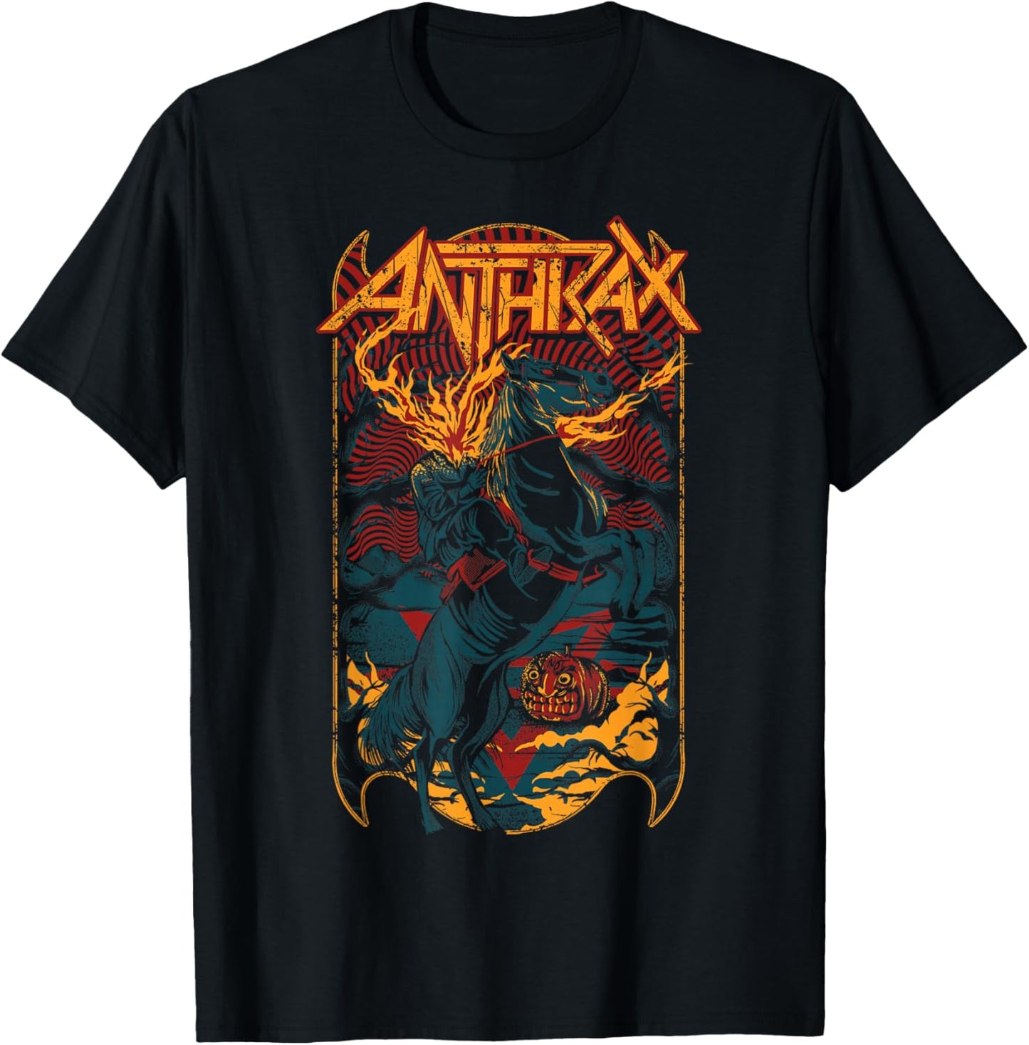 Anthrax Headless Horseman T-Shirt - T-Shirt | Black