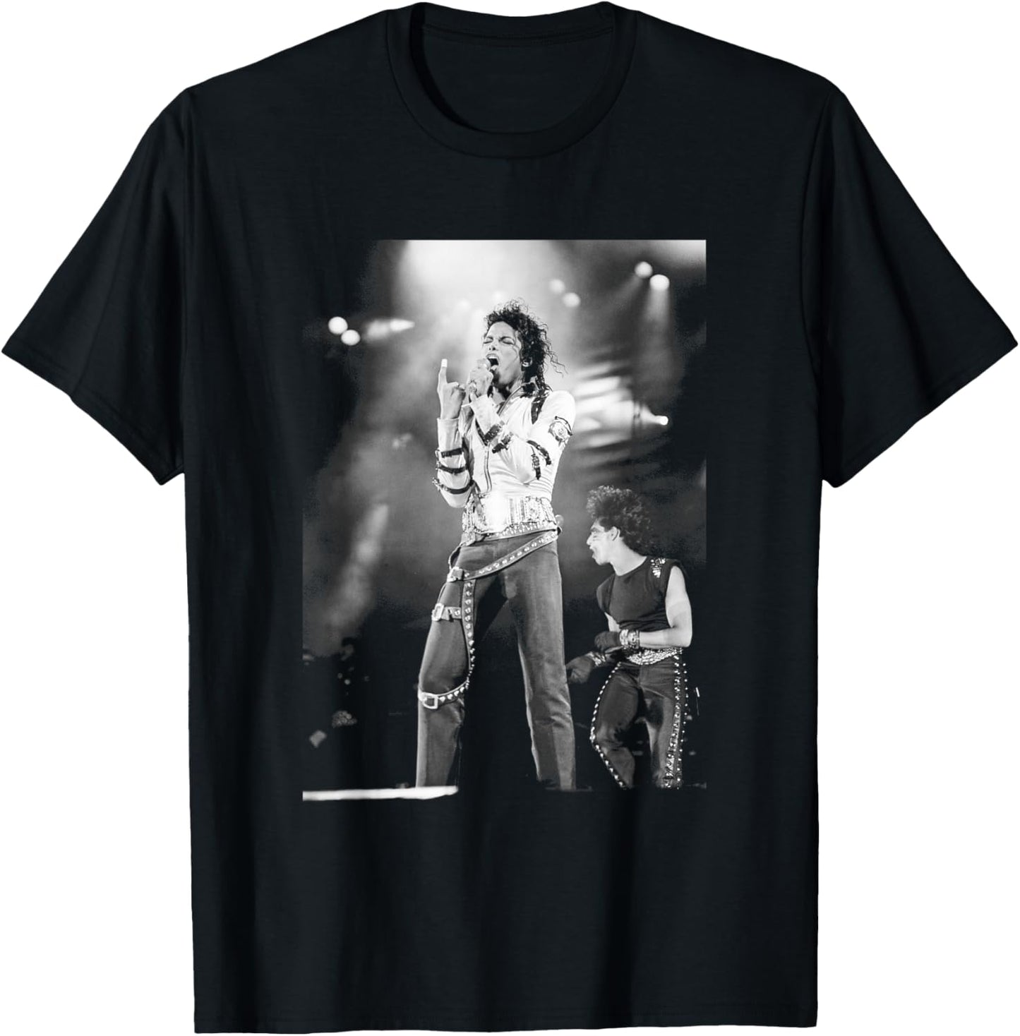 Michael Jackson Live at Aintree Bad Tour 1988 T-Shirt - T-Shirt | Black