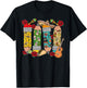 Pencil Teacher Cinco De Mayo Fiesta Mexican Taco Teaching T-Shirt - T-Shirt | Black