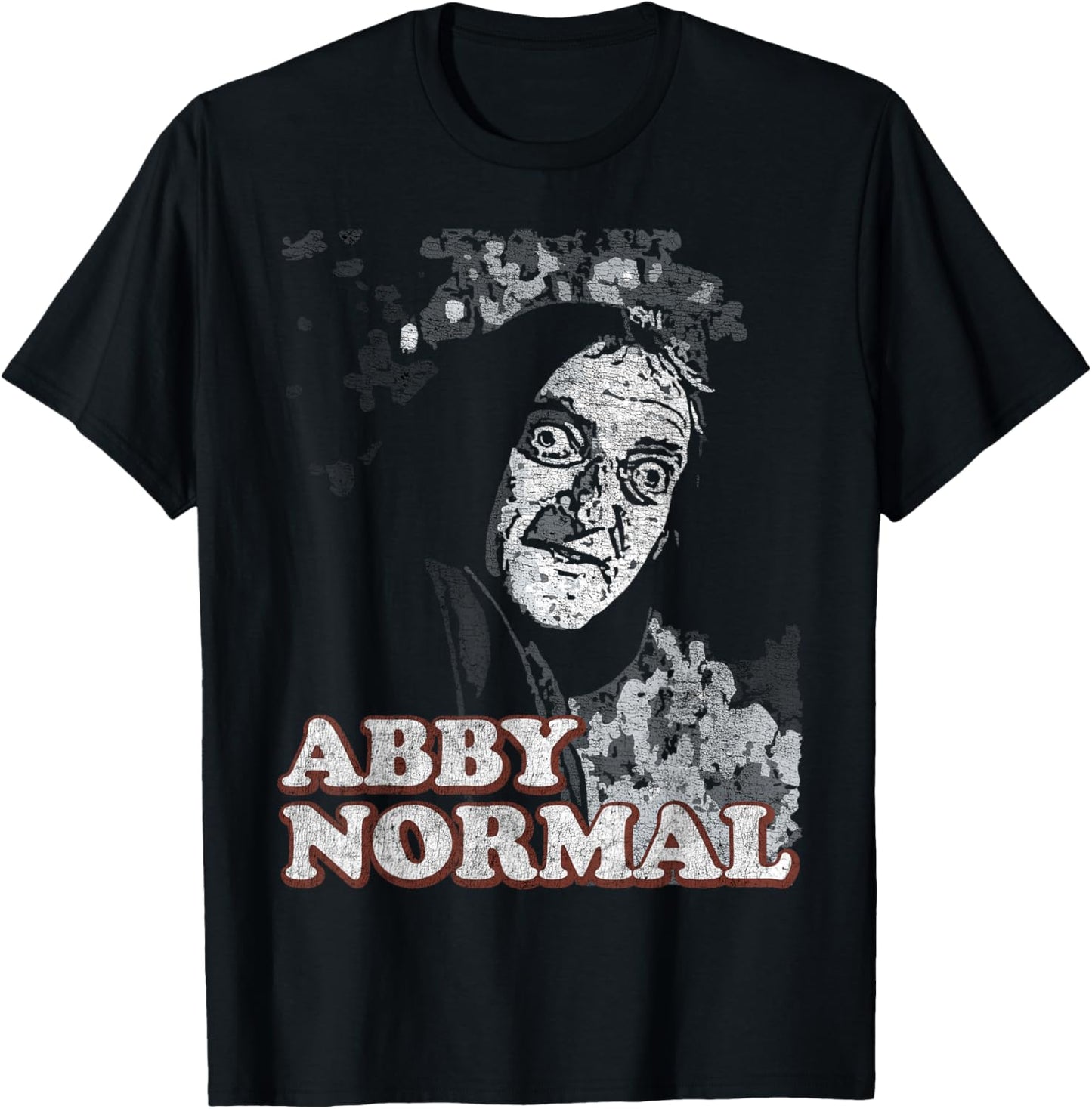 Abby Normal Brain Funny Halloween T-Shirt - T-Shirt | Black