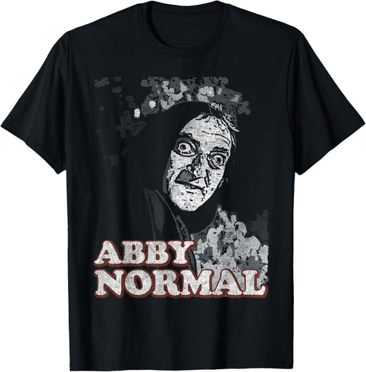 Abby Normal Brain Funny Halloween T-Shirt - T-Shirt | Black
