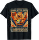 Angry Bear Grating Cheese Grater Hater Retro T-Shirt - T-Shirt | Black