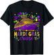 Mardi Gras Cruise Crew 2026 Trip New Orleans Family Matching T-Shirt - T-Shirt | Black