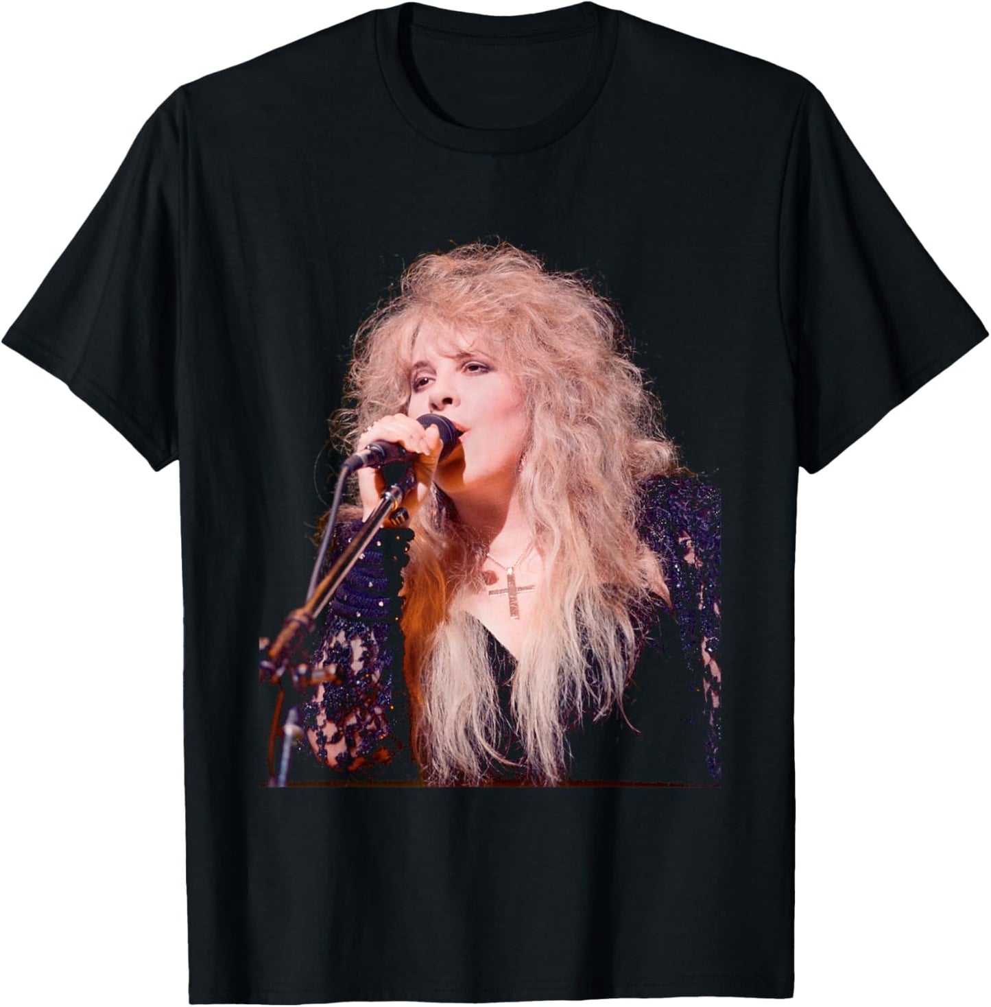 Stevie Nicks Fleetwood Mac Dreams Live 1990 T-Shirt - T-Shirt | Black
